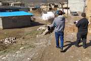 کمک رسانی گروه جهادی شهید داود غفاری مدافع سلامت بیمارستان ضیائیان به مدت ۷ روز به مناطق زلزله زده شهرستان سی سخت